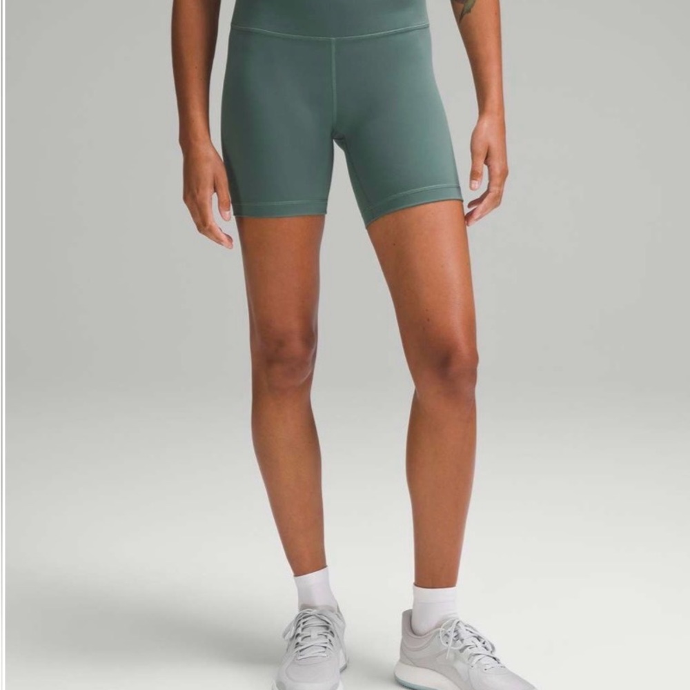 Lululemon Athletica Olive Green Athletic Shorts